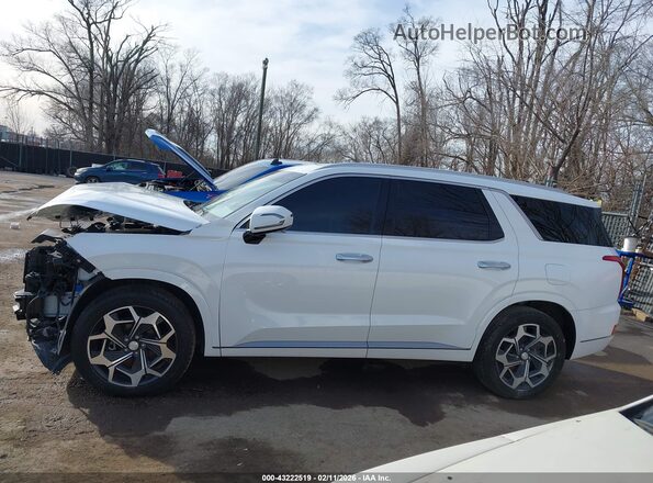 KM8R7DHE4NU401699 2022 HYUNDAI PALISADE White 