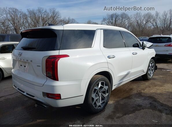 KM8R7DHE4NU401699 2022 HYUNDAI PALISADE White Trasero derecho