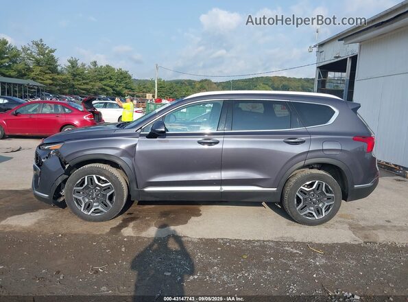 KM8S3DA12MU004866 2021 HYUNDAI SANTA FE HYBRID Gray სალონის 360-გრადუსიანი ხედი