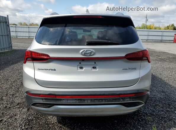 KM8S3DA18MU005388 2021 HYUNDAI SANTA Silver Вид ззаду