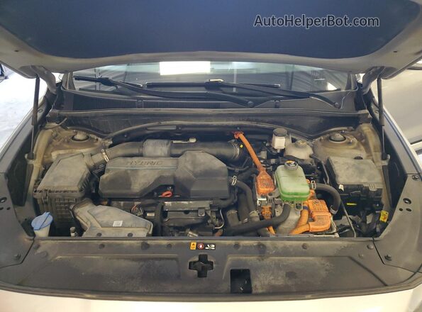 KM8S3DA18MU005388 2021 HYUNDAI SANTA Silver Вид підкапотного простору