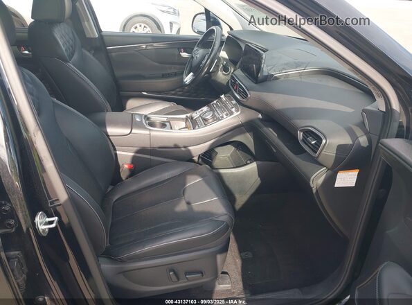KM8S5DA15NU013895 2022 HYUNDAI SANTA FE HYBRID Black 