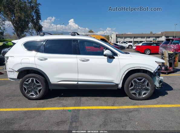 KM8S7DA2XPU078389 2023 HYUNDAI SANTA FE PLUG-IN HYBRID White Vista interior de 360 grados