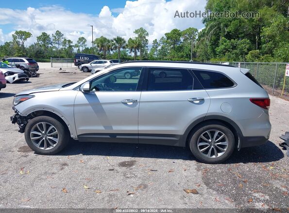 KM8SM4HF0KU303672 2019 HYUNDAI SANTA FE XL Silver 