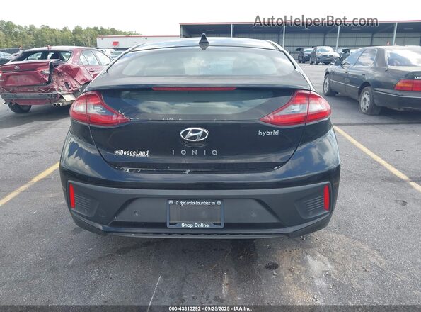 KMHC05LC6HU021046 2017 HYUNDAI IONIQ HYBRID Черный 