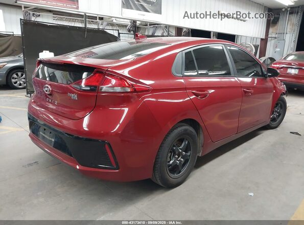 KMHC65LC0KU175046 2019 HYUNDAI IONIQ HYBRID Red 