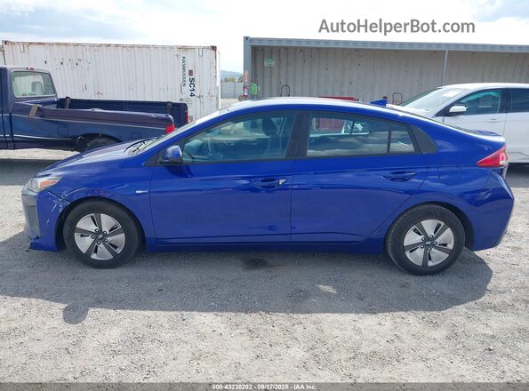 KMHC65LC2LU232414 2020 HYUNDAI IONIQ HYBRID Blue Սալոնի 360 աստիճան տեսք
