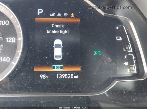 KMHC65LC2LU232414 2020 HYUNDAI IONIQ HYBRID Blue 