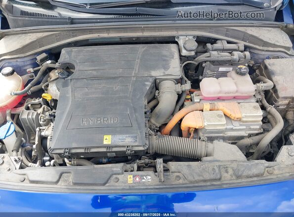KMHC65LC2LU232414 2020 HYUNDAI IONIQ HYBRID Blue Հետևի տեսք