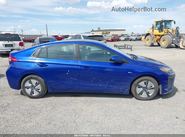KMHC65LC2LU232414 2020 HYUNDAI IONIQ HYBRID Blue Սալոնի հետևի տեսք