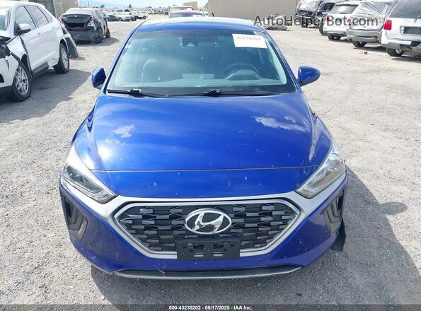 KMHC65LC2LU232414 2020 HYUNDAI IONIQ HYBRID Blue Սարքավորումների վահանակի տեսք