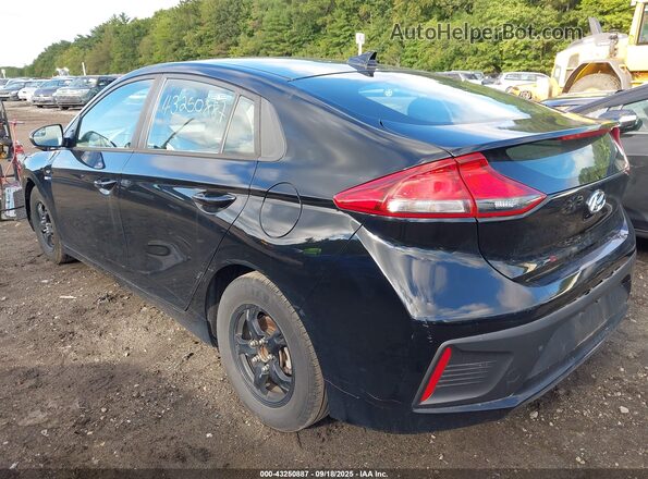 KMHC65LC3KU116945 2019 HYUNDAI IONIQ Black Trasero izquierdo