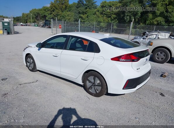 KMHC65LC9NU270208 2022 HYUNDAI IONIQ HYBRID White უკანა მარცხენა