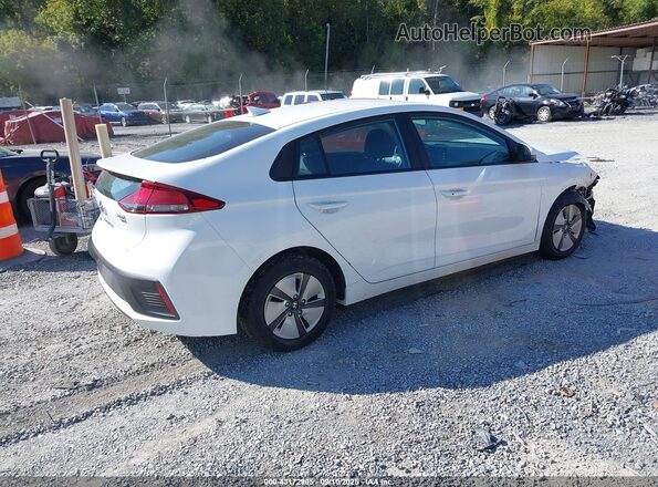 KMHC65LC9NU270208 2022 HYUNDAI IONIQ HYBRID White უკანა მარჯვენა