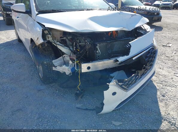 KMHC65LC9NU270208 2022 HYUNDAI IONIQ HYBRID White წინა ხედი