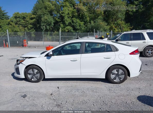 KMHC65LC9NU270208 2022 HYUNDAI IONIQ HYBRID White სალონის 360-გრადუსიანი ხედი