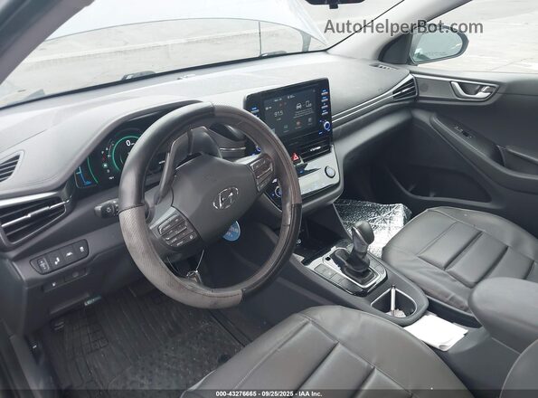 KMHC75LC4LU188994 2020 HYUNDAI IONIQ Серый Вид салона спереди