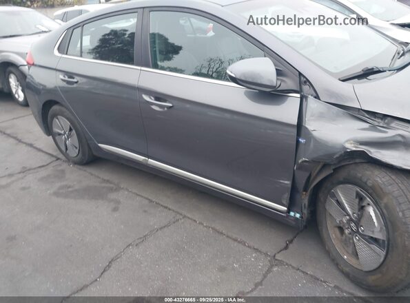 KMHC75LC4LU188994 2020 HYUNDAI IONIQ Серый Вид задней части салона