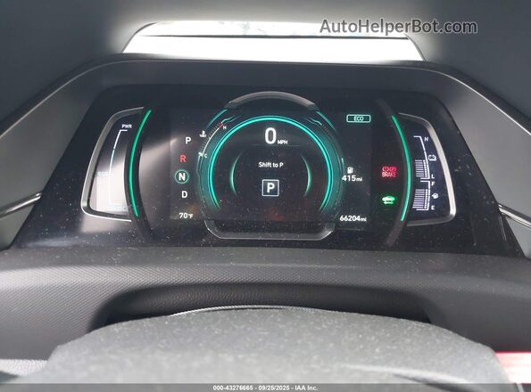 KMHC75LC4LU188994 2020 HYUNDAI IONIQ Серый Вид задних сидений