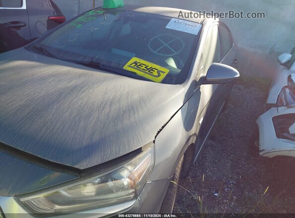 KMHC75LC4LU188994 2020 HYUNDAI IONIQ Серый Передняя левая четверть
