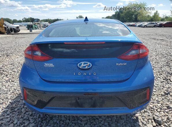 KMHC75LC5JU063659 2018 HYUNDAI IONIQ Синий 