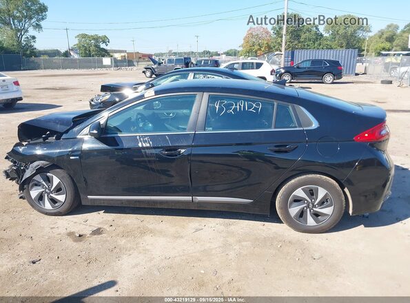 KMHC75LC7HU048204 2017 HYUNDAI IONIQ Black 
