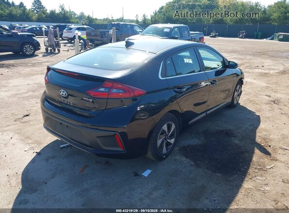 KMHC75LC7HU048204 2017 HYUNDAI IONIQ Black 