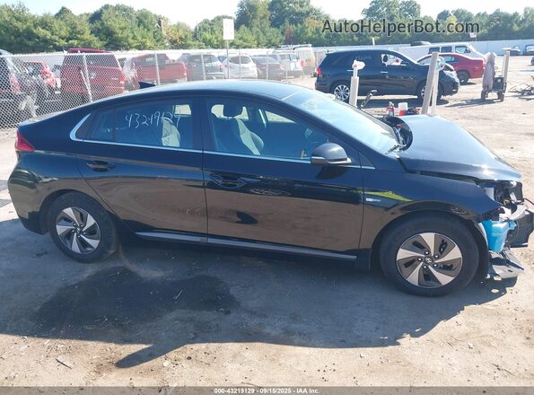 KMHC75LC7HU048204 2017 HYUNDAI IONIQ Black 