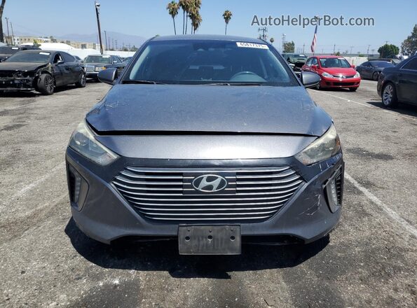 KMHC75LC8JU101515 2018 HYUNDAI IONIQ Charcoal 