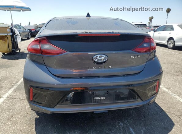 KMHC75LC8JU101515 2018 HYUNDAI IONIQ Charcoal 