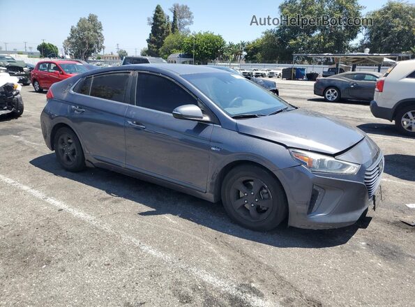 KMHC75LC8JU101515 2018 HYUNDAI IONIQ Charcoal 