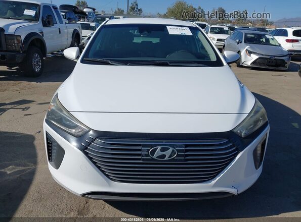 KMHC75LCXKU105955 2019 HYUNDAI IONIQ HYBRID White 
