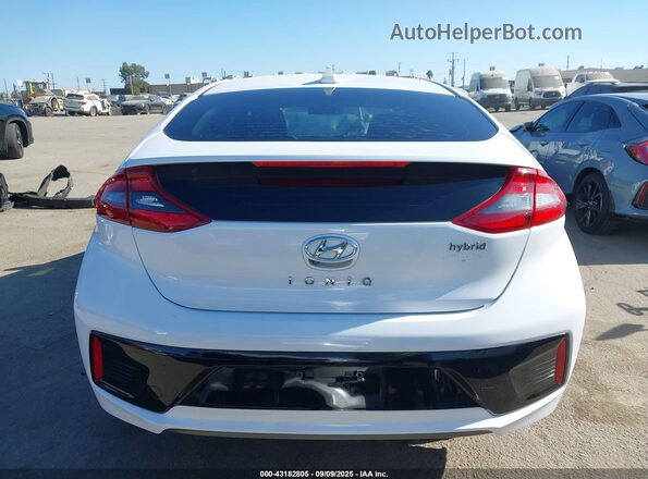 KMHC75LCXKU105955 2019 HYUNDAI IONIQ HYBRID White 