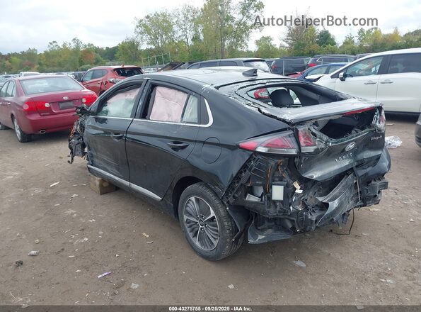 KMHC75LD1NU277823 2022 HYUNDAI IONIQ PLUG-IN HYBRID Black Задня ліва чверть