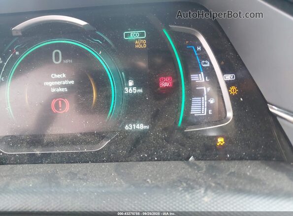 KMHC75LD1NU277823 2022 HYUNDAI IONIQ PLUG-IN HYBRID Black Панорамний вид салону 360°