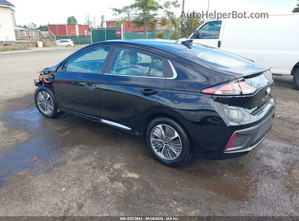 KMHC75LD9NU268643 2022 HYUNDAI IONIQ PLUG-IN HYBRID Black უკანა მარცხენა