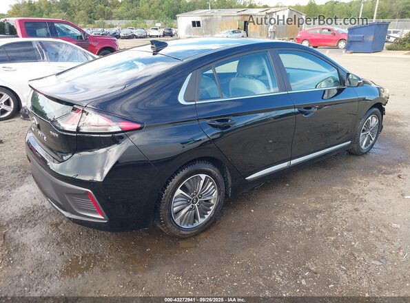 KMHC75LD9NU268643 2022 HYUNDAI IONIQ PLUG-IN HYBRID Black უკანა მარჯვენა