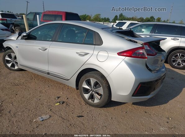 KMHC75LH2KU037615 2019 HYUNDAI IONIQ ELECTRIC Silver Tył lewy