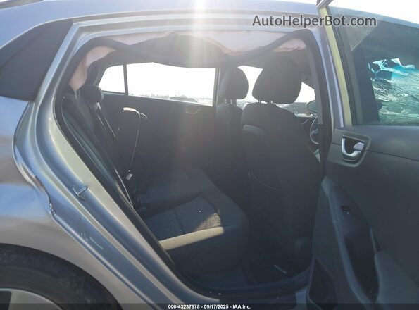 KMHC75LH2KU037615 2019 HYUNDAI IONIQ ELECTRIC Silver Widok naklejki z numerem VIN