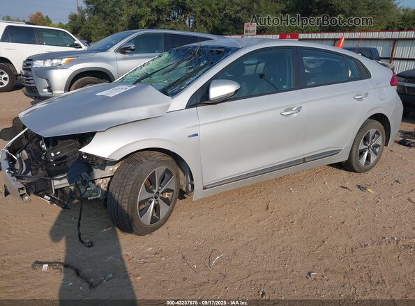 KMHC75LH2KU037615 2019 HYUNDAI IONIQ ELECTRIC Silver Przód lewy