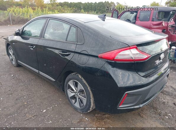 KMHC75LH3KU049904 2019 HYUNDAI IONIQ ELECTRIC Black Հետևի ձախ