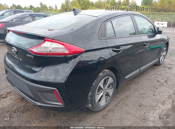 KMHC75LH3KU049904 2019 HYUNDAI IONIQ ELECTRIC Black Հետևի աջ