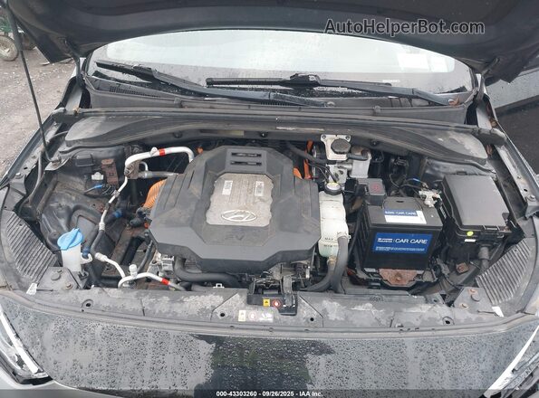 KMHC75LH3KU049904 2019 HYUNDAI IONIQ ELECTRIC Black Հետևի տեսք