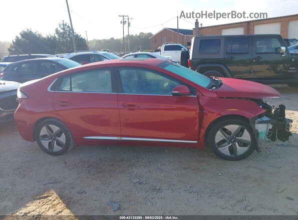 KMHC85LC2LU206678 2020 HYUNDAI IONIQ Red Rear interior view