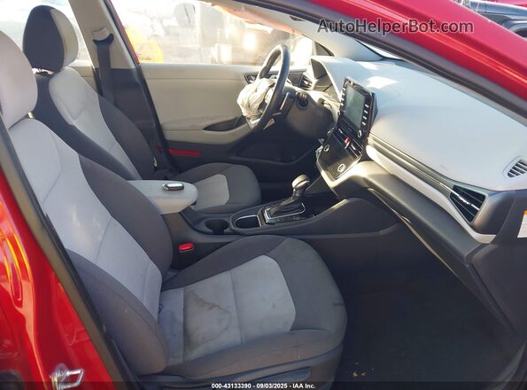 KMHC85LC2LU206678 2020 HYUNDAI IONIQ Red Front interior view