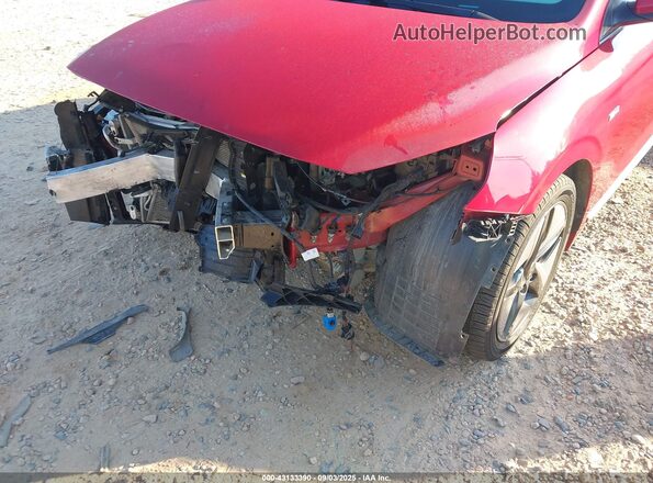 KMHC85LC2LU206678 2020 HYUNDAI IONIQ Red Front view