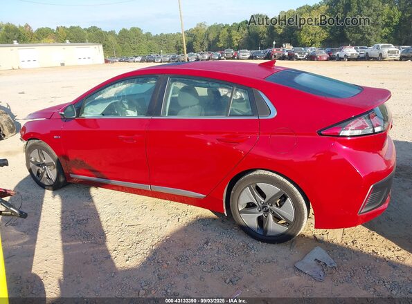 KMHC85LC2LU206678 2020 HYUNDAI IONIQ Red 360 interior view