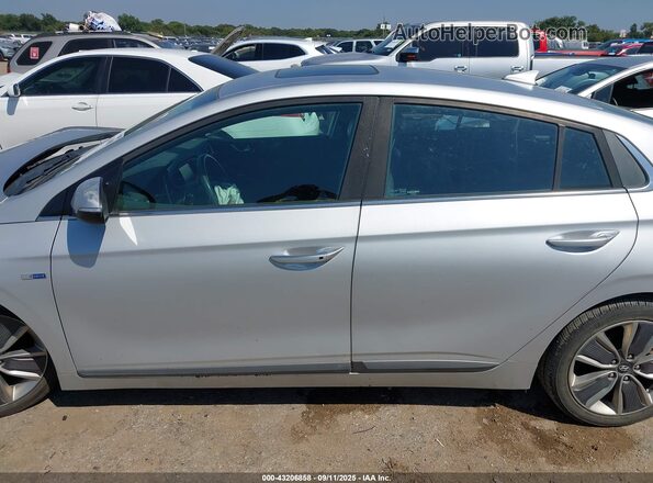 KMHC85LC8HU023423 2017 HYUNDAI IONIQ HYBRID Silver Սալոնի 360 աստիճան տեսք