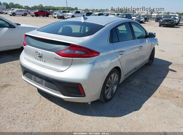 KMHC85LC8HU023423 2017 HYUNDAI IONIQ HYBRID Silver Հետևի աջ