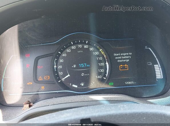 KMHC85LC8HU023423 2017 HYUNDAI IONIQ HYBRID Silver Հետևի նստատեղերի տեսք